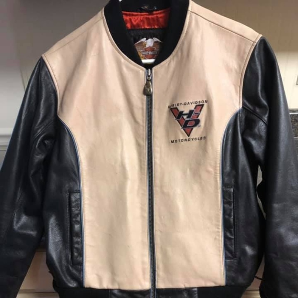 Women's Leather Harley Davidson Jacket